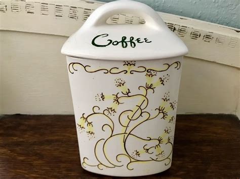 Vintage Coffee Canister Made in California Mid Century Ceramic | Etsy | Vintage coffee, Mid ...
