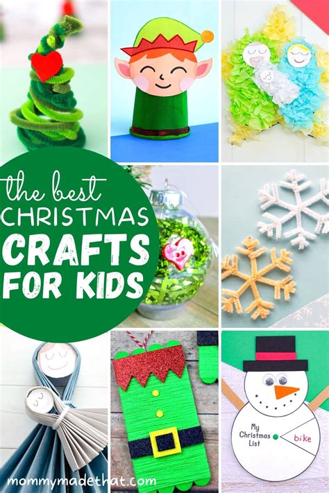 Easy Paper Christmas Crafts For Kids