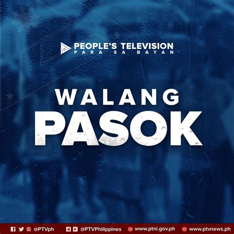 Walang Pasok! on Twitter: "#WalangPasok: [As of 12:00 p.m.] Narito ang mga lugar na suspendido ...