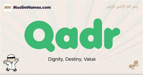 Qadr muslim boys name and meaning, islamic boys name Qadr