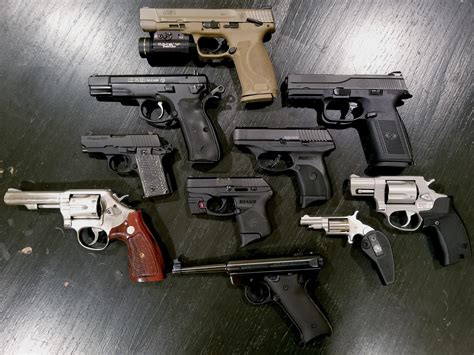 My pistol collection - one year in : r/guns