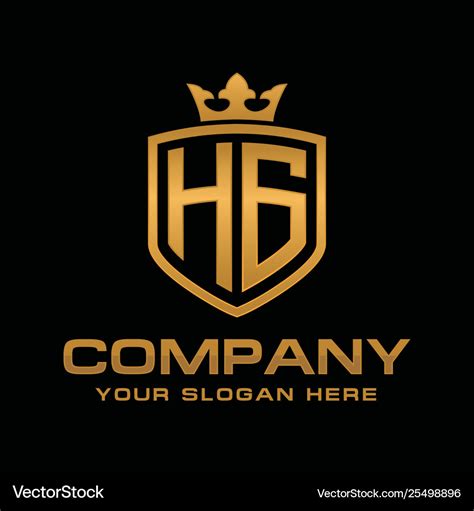 Hg logo Royalty Free Vector Image - VectorStock