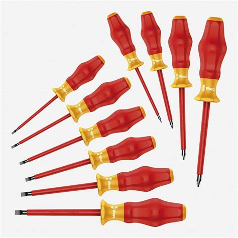 Wera 345210 VDE Insulated Slotted/Phillips Safety Screwdriver Set - Walmart.com - Walmart.com