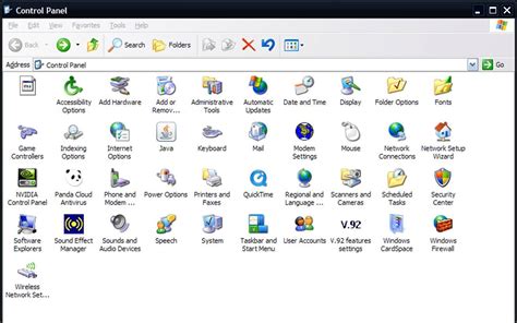 windows xp - Blank Icon in Control Panel? - Super User