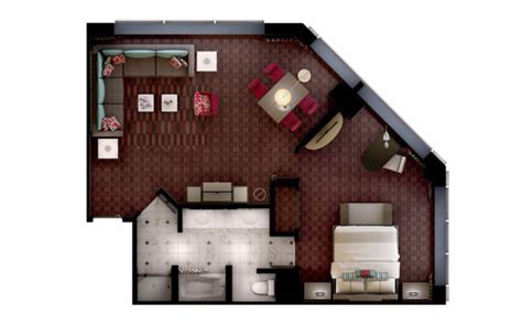 Mgm Signature 2 Bedroom Suite Floor Plan | Floor Roma