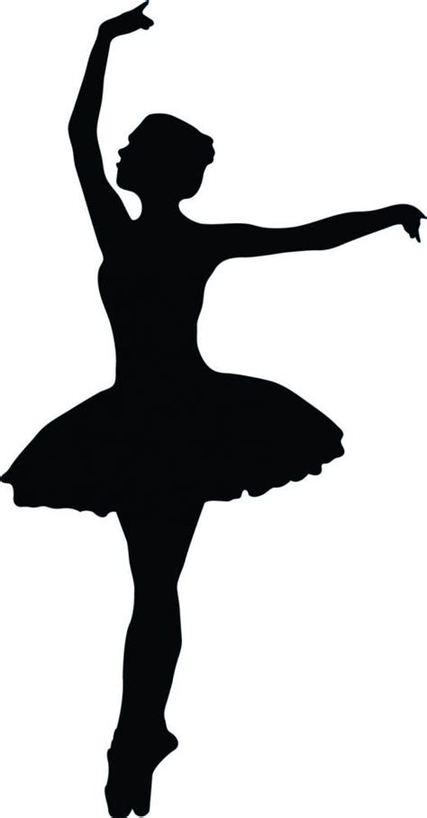 Ballerina Silhouette Template at GetDrawings | Free download