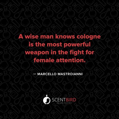 Marcello Mastroianni Cologne Quote - Scentbird Blog