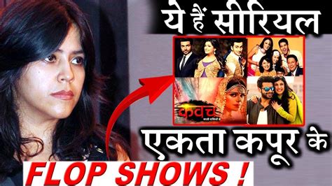 8 Ekta Kapoor TV Serials that FLOPPED - YouTube