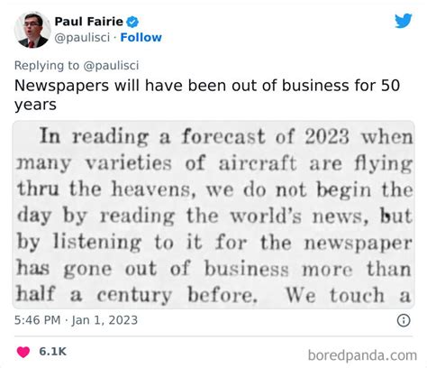 17 Predictions For 2023 People Had 100 Years Ago | Bored Panda