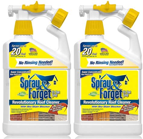 Spray & Forget Roof Cleaner – SFSRC-2Q - Revolutionary Super ...