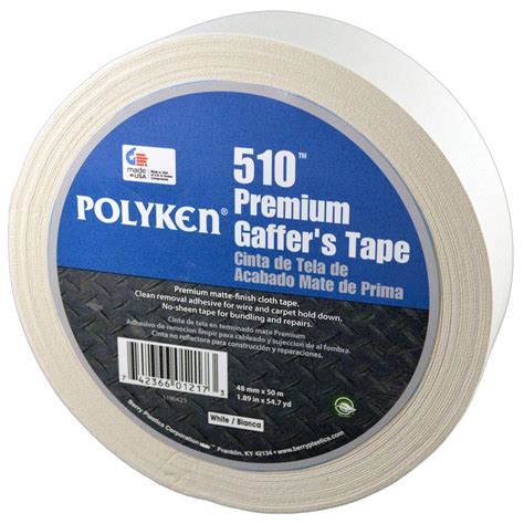 Polyken 510 Premium Gaffer’s Tape – White – Florida Wire & Rigging ...