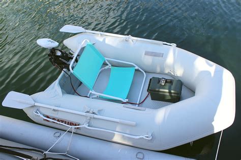 Saturn SD230 portable & lightweight inflatable yacht tender by BoatsToGo.com