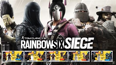 *ALL* Rainbow Six Siege EXCLUSIVE BOARD GAME SKINS - Full Showcase ...