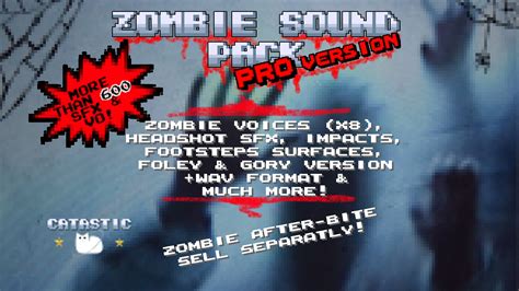 Zombie Sound Pack - Pro in Sound Effects - UE Marketplace