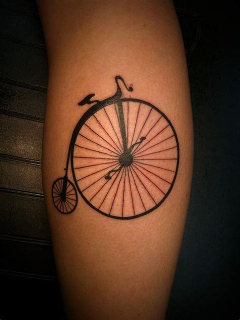 Penny Farthing by Matthew Amey | Tattoos, Penny tattoo, Bicycle tattoo