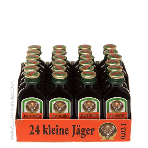 Jagermeister Digestive / Aperitif Miniature - 2cl | Aperitif, Famous drinks, Jagermeister