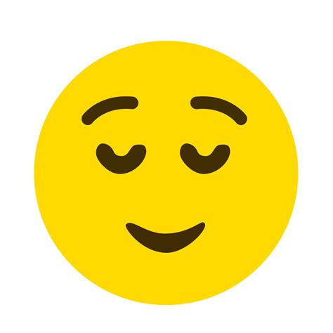 Face emoji expressing a happy mood. 6828449 Vector Art at Vecteezy