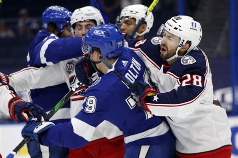 Brayden Point's two goals lead Tampa Bay Lightning past Blue Jackets