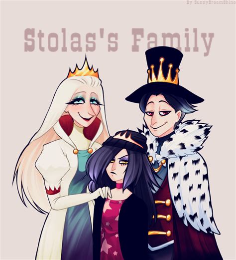 Helluva Boss - Stolas's Family Humanized by SunnyDreamShine on DeviantArt