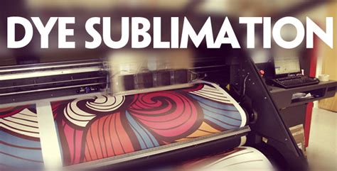 Sublimation Printing Dye Sublimation Printing — iDex International