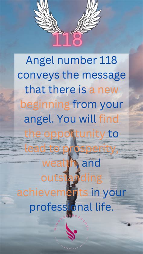 Angel number 118: Meaning And Symbolism - Mind Your Body Soul