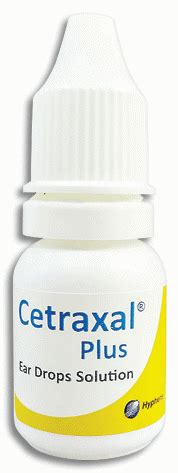 Cetraxal Plus Ear Drops - PF Drops - Carmellose Sodium (preservative free eye drops ... / When ...