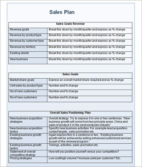 10 Annual Sales Plan Examples Amp Samples Pdf Word Pages Examples - Riset