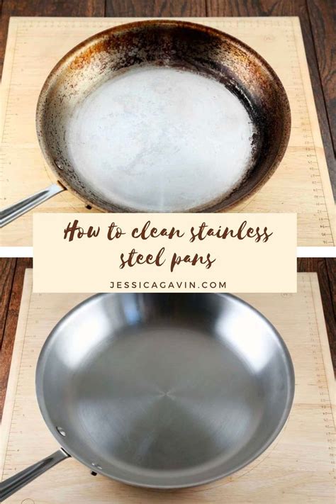 Clean stainless steel pans – Artofit