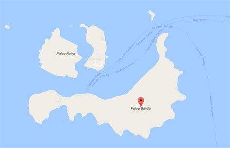 Banda Islands Map