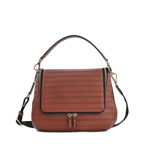 Anya hindmarch Maxi Zips Satchel Bag in Brown | Lyst