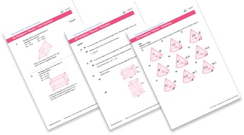 3D Pythagoras - GCSE Maths - Steps, Examples & Worksheet