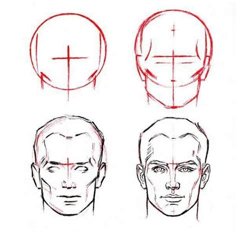 Pin by Kasia Wright on Drawing ideas | Male face drawing, Face drawing ...