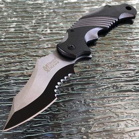 8.25" MTECH USA XTREME SPRING ASSISTED TACTICAL FOLDING POCKET KNIFE O