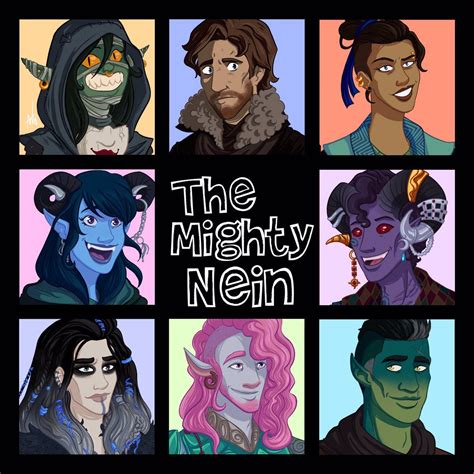 The Mighty Nein - Critical Role Characters