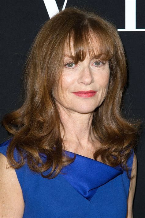 Isabelle Huppert Medium Curls with Bangs | Isabelle huppert, Actrice ...