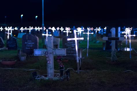 Illuminated Gravestones in Iceland 2024-2025 - Rove.me