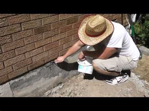 parging cement - Google Search | Foundation repair, Repair, Diy foundation