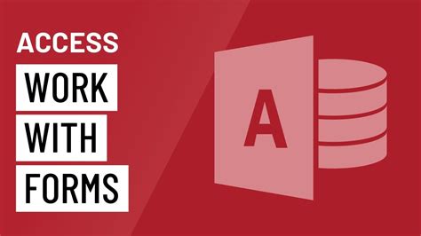 Access: Working with Forms - YouTube