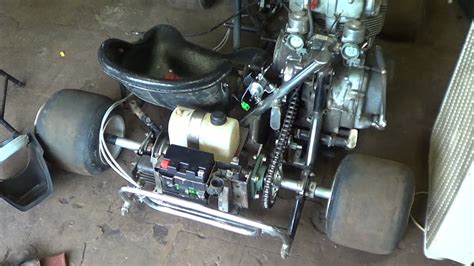 Home made 500cc shifter kart part 3 - YouTube