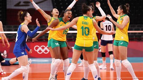 Tokyo 2020 - USA vs Brazil - Volleyball - Olympic Highlights ...