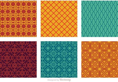 Morocco Seamless Vector Patterns - Download Free Vector Art, Stock ...