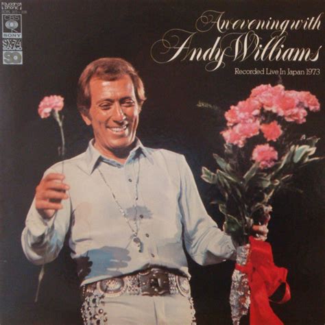 Andy Williams - An Evening With Andy Williams - Recorded Live In Japan 1973 | Releases | Discogs