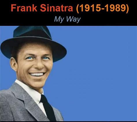 Frank Sinatra: My Way