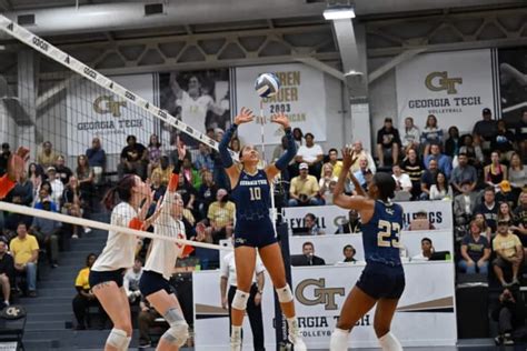 Georgia Tech Volleyball Remains in Top Ten in AVCA Poll - Sports ...