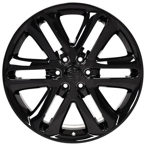 Fits Ford F150 Wheels - FR76 Ford F150 Rims Black 22 inch Ford Truck Rims