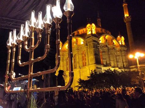 First-Ever Public Menorah-Lighting Ceremony Held in Muslim-Majority ...