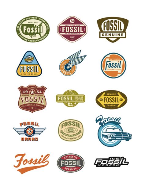 Fossil Logo - LogoDix