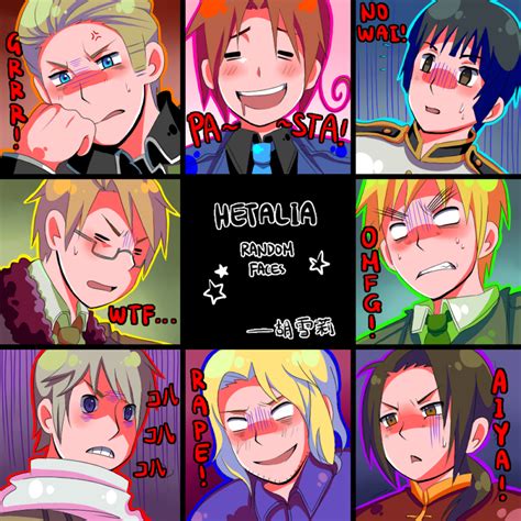 hetalia funny faces by miimiiakatsuki on DeviantArt