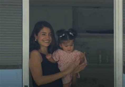 Viral: Virat Kohli's daughter Vamika spotted