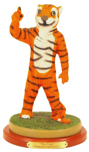 Clemson University Figurine-Clemson Tiger Mascot – clemsonframeshop